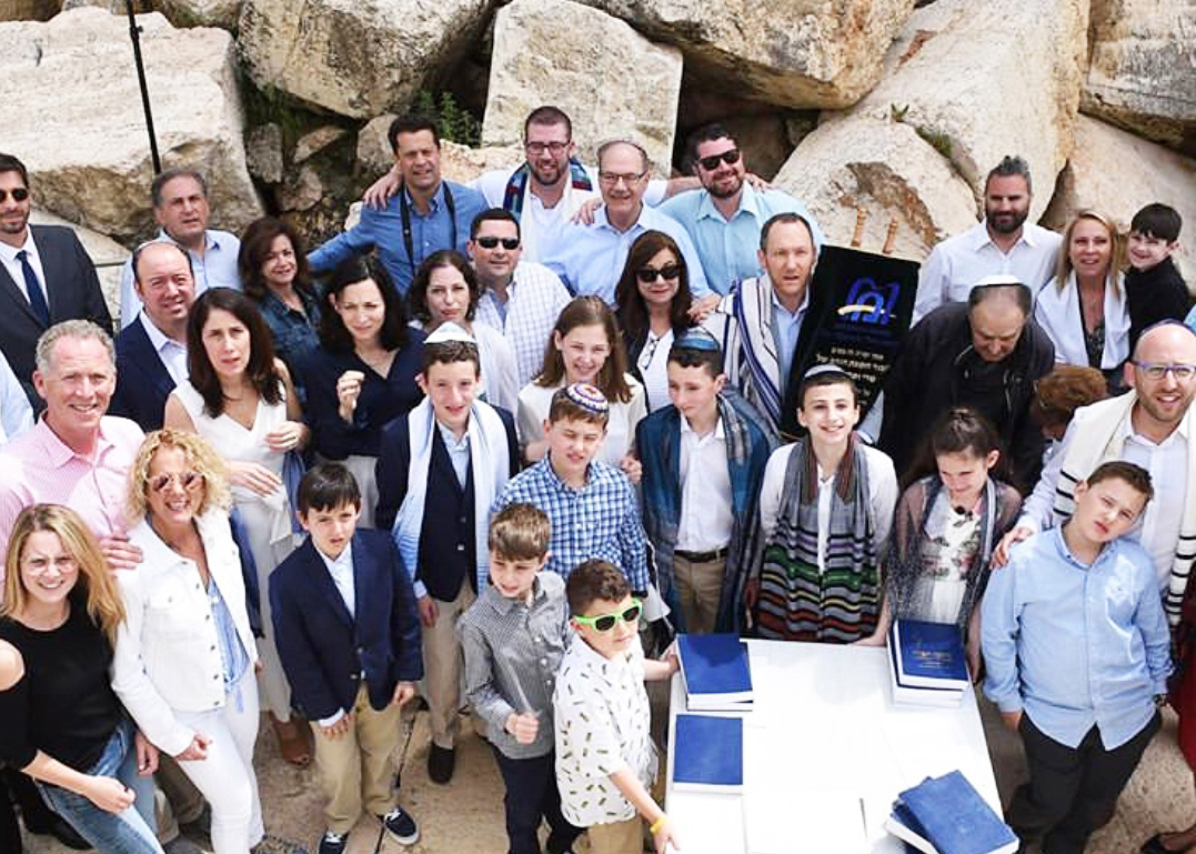 bnei mitzvah group photo
