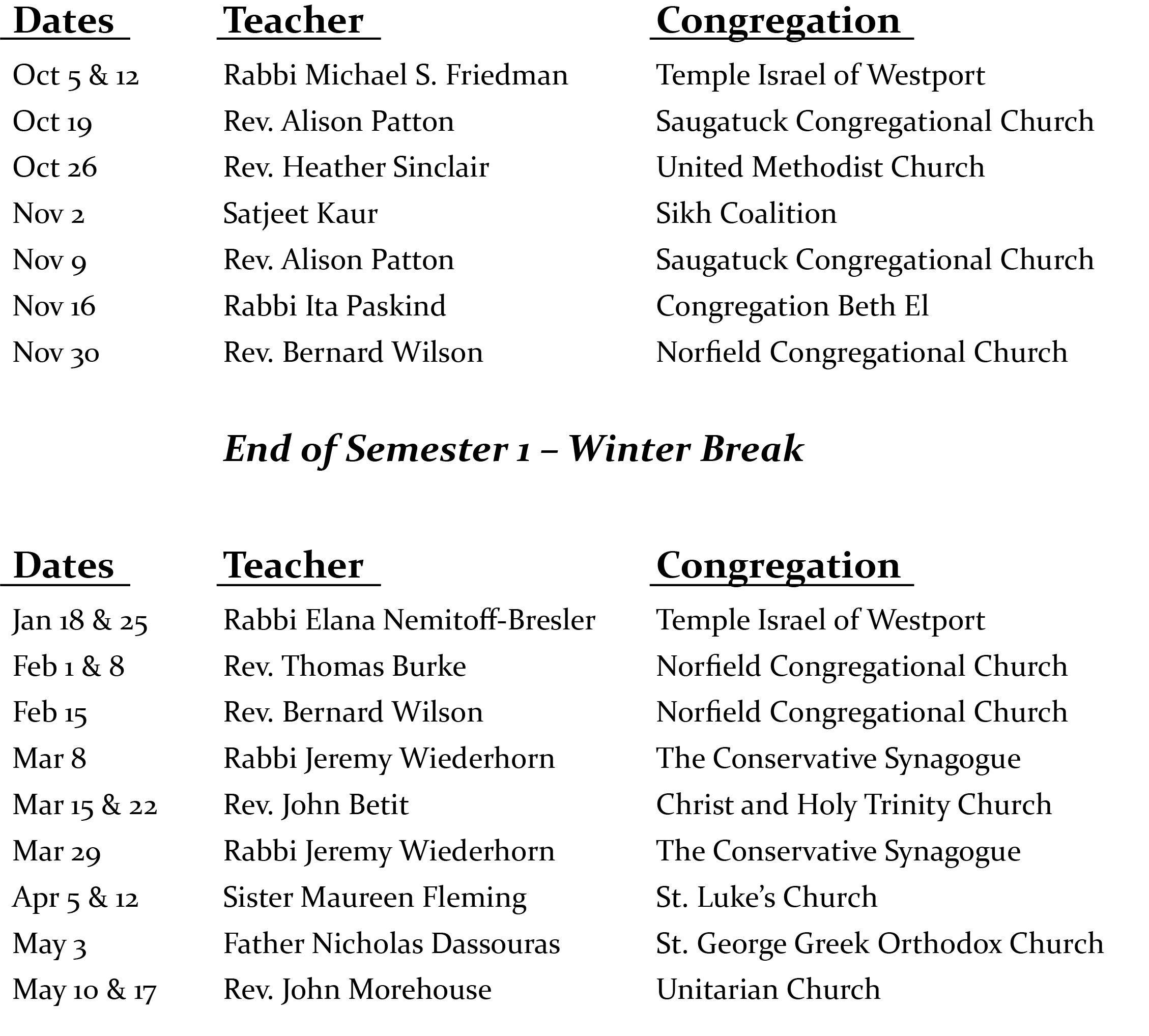 interfaith theology schedule 2021 interfaith theology schedule 2021