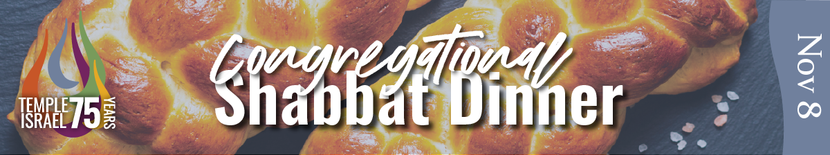 congregational shabbat dinner